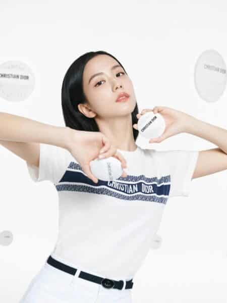 [디올] 크리스찬 디올 패턴 티셔츠 - 화이트