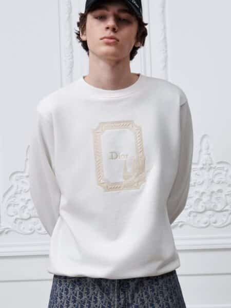 [디올] Médaillon Colibri 스웨트셔츠 643J672A3105_C081
