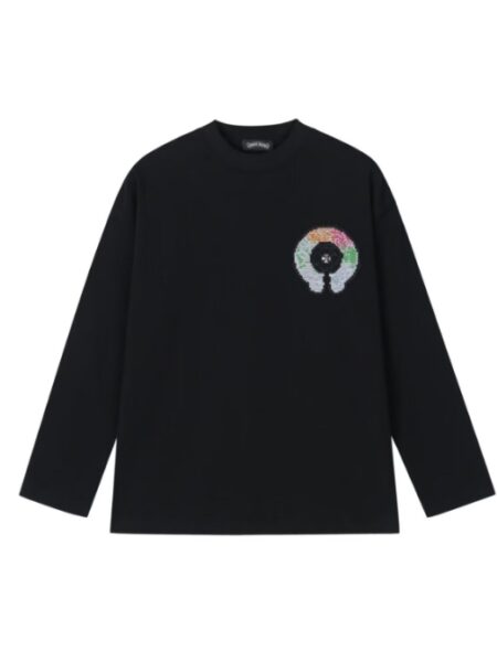 [크롬하츠] 멀티 컬러 호스슈 롱슬리브 티셔츠 (2 COLORS)