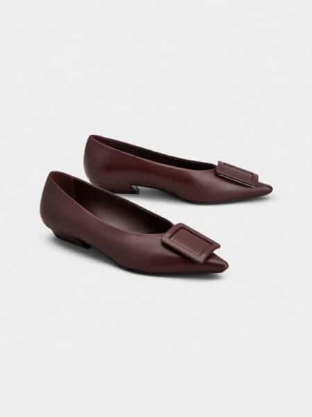 [로저비비에] Viv’ in The City 레더 발레리나 RVW824455009 (2 COLORS)