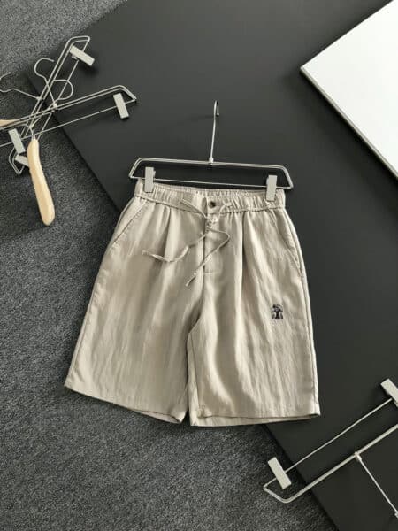 [브루넬로 쿠치넬리] 린넨 드로스트링 쇼츠 (3 COLORS)