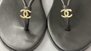 XXX고객님 [샤넬] 26S 쪼리 슬리퍼 CC로고 블랙 G47243(사이트 주문)