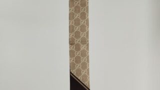 XXX고객님 [구찌] 클래식 GG 모노그램 더블페이스 실크 롱 트윌리(사이트 주문)
