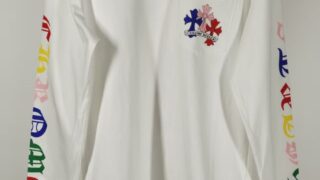 XXX고객님 [크롬하츠] 멀티 컬러 크로스 세메터리 롱 슬리브 티셔츠 (2 COLOR)(사이트 주문)