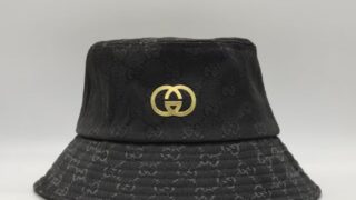 XXX고객님 [구찌] GG 캔버스 인터로킹 G 메탈 로고 버킷햇 (2 COLORS)(사이트 주문)