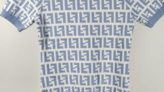 XXX고객님 [펜디] FF 모티브 니트 반팔 티셔츠 (2 COLORS)(사이트 주문)