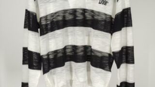 XXX고객님 [디올] 스트라이프 크루넥 스웨터 (2 COLORS)  (사이트 주문)